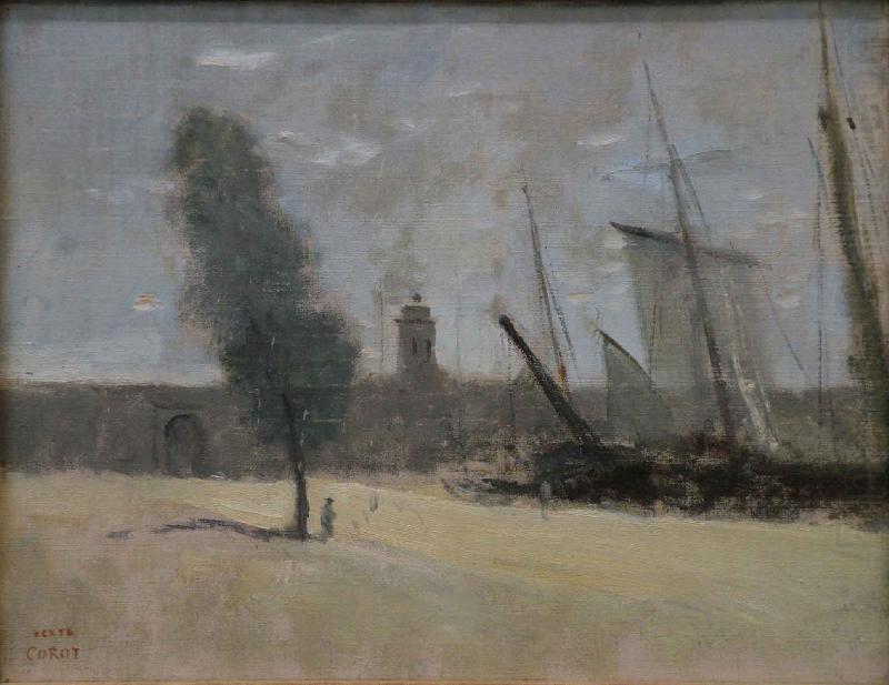 Jean-Baptiste-Camille Corot Dunkerque china oil painting image